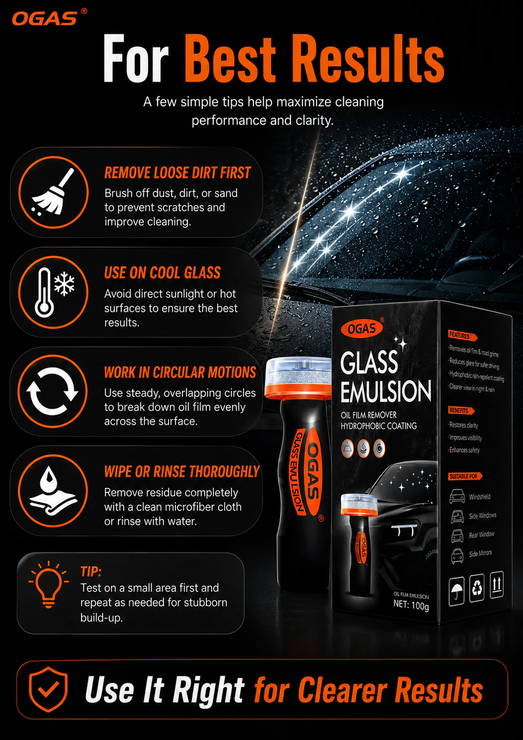 OGAS best results usage tips