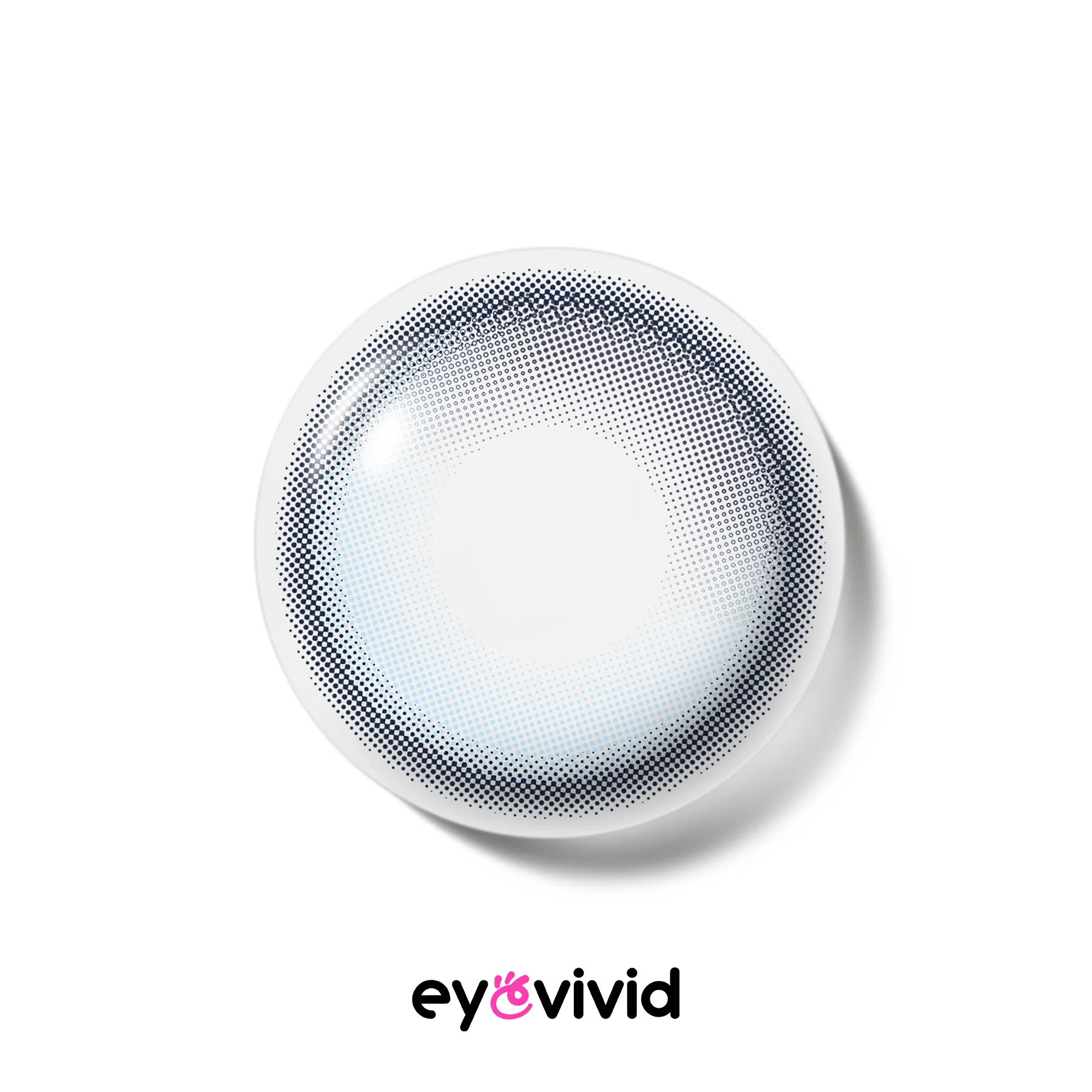 EyeVivid Aurora Pearl Gray Contact Lenses for Soft Glam Looks extra close-up