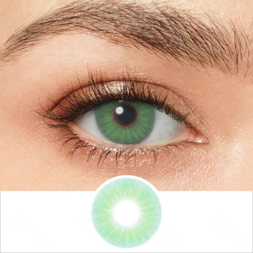 Hidrocor Emerald Green Colored Contacts