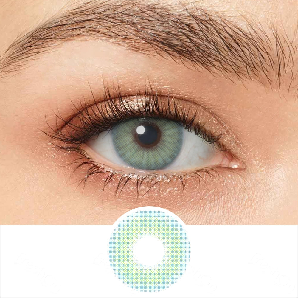 Hidrocor Topaz Blue Colored Contacts (U.S. Stock)