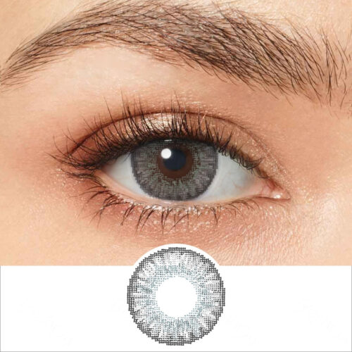 3 Tone Sterling Gray Colored Contacts