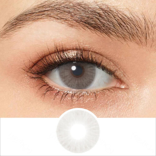 Hidrocor II Smoky Gray Colored Contacts