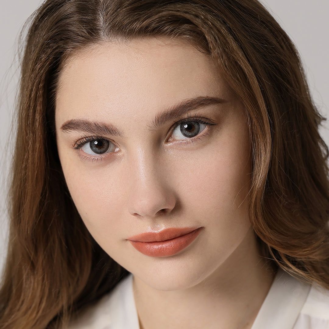 Diamond Glitter Gray Colored Contacts - Image 4