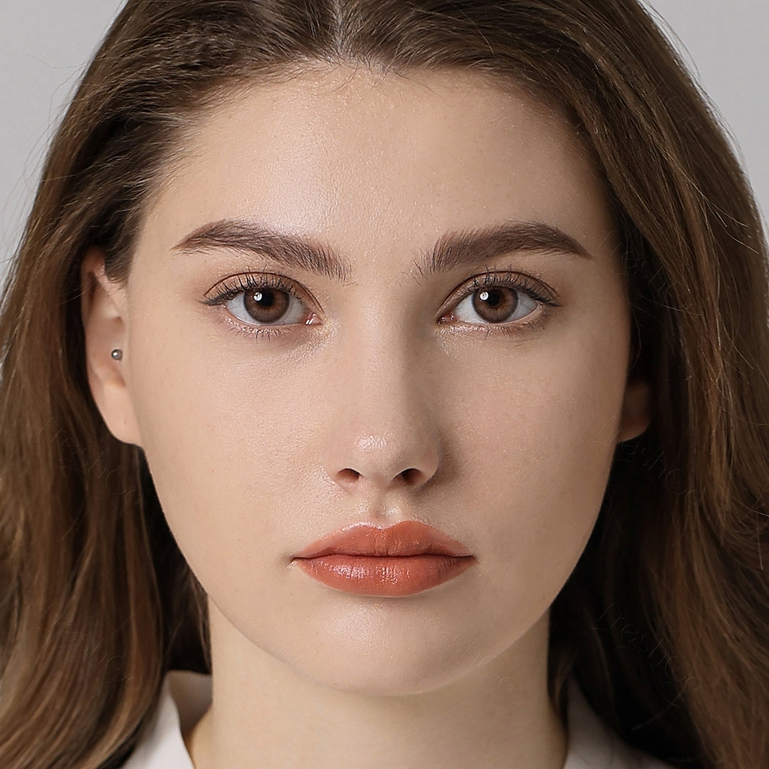 Spanish Real Peach Colored Contacts - Image 4