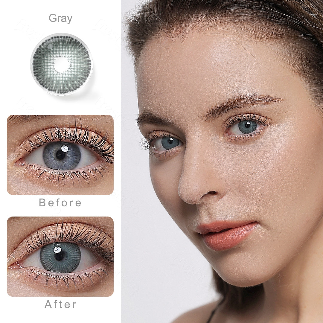 Fiesta Gray Colored Contacts - Image 2