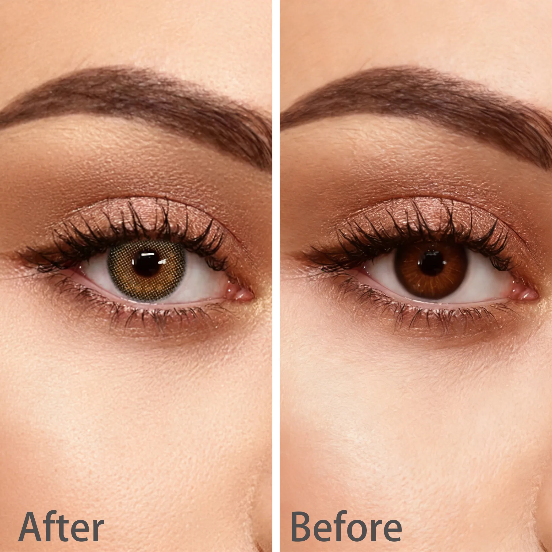 EyeVivid Crystal Green Contact Lenses for Soft Glam Looks detailed finish view