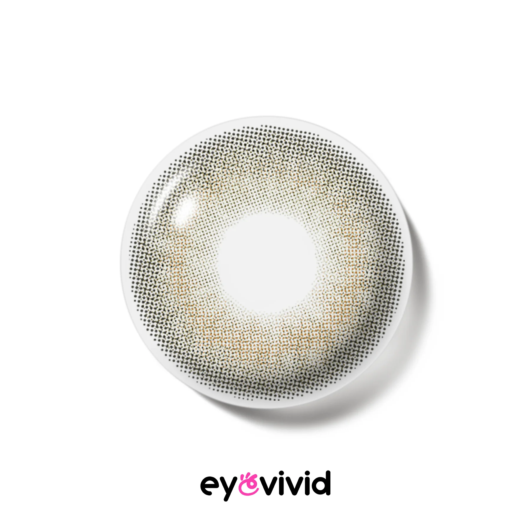 EyeVivid Crystal Green Contact Lenses for Soft Glam Looks extra close-up view