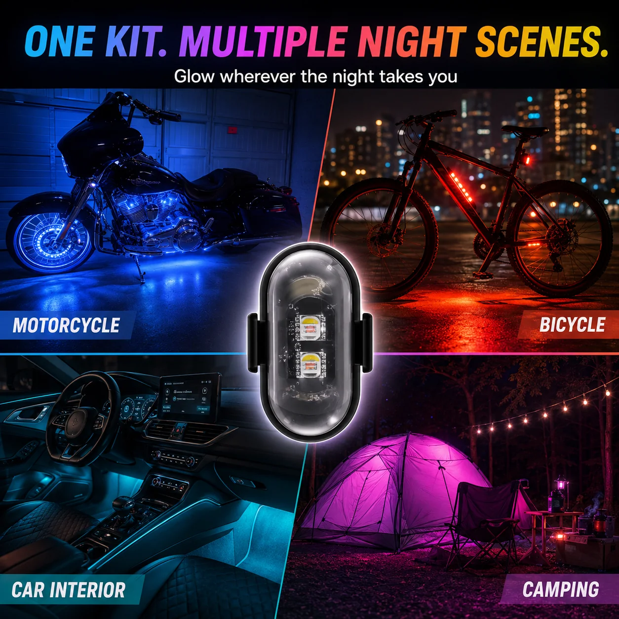 Motorcycle plane light product image 08