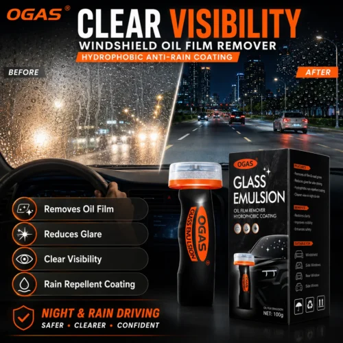 OGAS windshield oil film remover main image